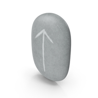 Tiwaz Rune Stone PNG & PSD Images