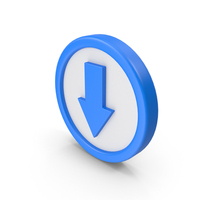 Arrow Down Icon PNG & PSD Images
