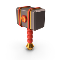 Stylized Hammer PNG & PSD Images