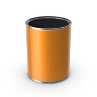 Tin Can Long Nocup Paint PNG & PSD Images