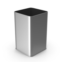Tin Box Long No Cup Metal PNG & PSD Images