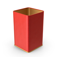 Tin Box long No Cup Paint PNG & PSD Images