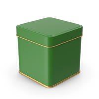 Tin Box Short Cup Close Color PNG & PSD Images