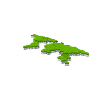 Grass World Map PNG & PSD Images