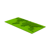 Grass World Map PNG & PSD Images