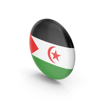 Badge Country Sahrawi Arab Democratic Republic PNG & PSD Images