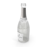 Opened Freixenet Prosecco Sparkling Wine Bottle PNG & PSD Images