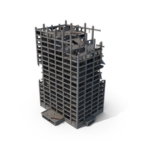 Destroyed Building Construction PNG & PSD Images
