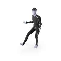 Motion Capture Suit Mannequin In Pose PNG & PSD Images