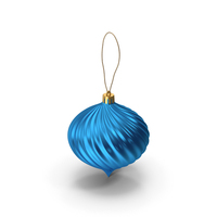 Blue Christmas Ornament PNG & PSD Images