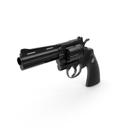 Revolver Medium Black PNG & PSD Images