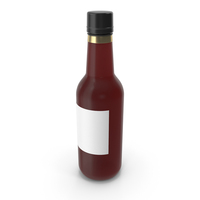 Sauce Bottle Mockup PNG & PSD Images