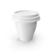 Cream Cheese Cup Mockup PNG & PSD Images