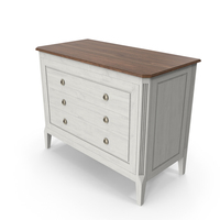 Dresser Drawers White PNG & PSD Images