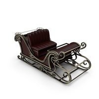 Santa Sleigh PNG & PSD Images