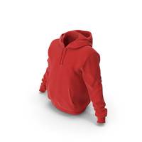 Men Red Hoodie PNG & PSD Images