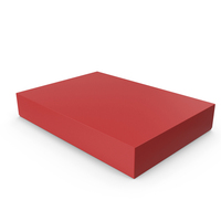 Red Notebook Tablet Product Box PNG & PSD Images