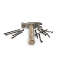 Hammer Group Nail PNG & PSD Images