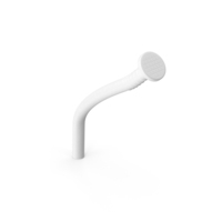 Nail Large Half Bent Clay PNG & PSD Images