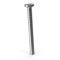 Nail Large Half Long Chrome PNG & PSD Images