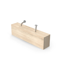 Nail Large Wood Chrome PNG & PSD Images