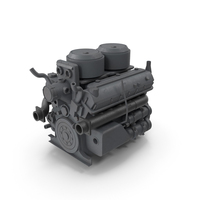 WWII V12 Tank Engine PNG & PSD Images
