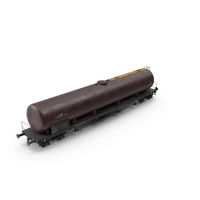 Used And Rusted Tanker Railcar PNG & PSD Images