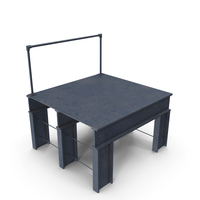 Platform Blue PNG & PSD Images