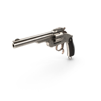 Revolver Silver PNG & PSD Images