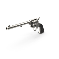 Revolver Silver PNG & PSD Images