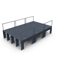 Platform Blue PNG & PSD Images