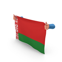 Belarus Hand Holding Flag PNG & PSD Images