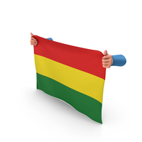Bolivia Hand Holding Flag PNG & PSD Images