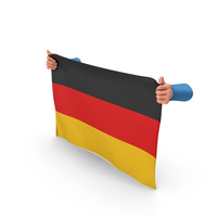 Germany Hand Holding Flag PNG & PSD Images