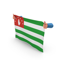 Republic Of Abkhazia Hand Holding Flag PNG & PSD Images