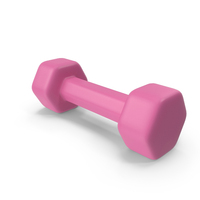 Pink Dumbbell PNG & PSD Images