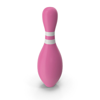 Pink Bowling Pin PNG & PSD Images