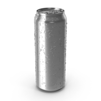 Cola Can Close 250ml Droplet Metal PNG & PSD Images