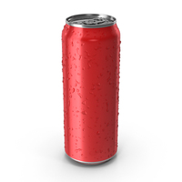 Cola Can Close 250ml Droplet Red PNG & PSD Images