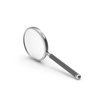 Magnify Glass Side Chrome PNG & PSD Images