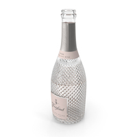 Opened Freixenet Italian Sparkling Wine Rose PNG & PSD Images
