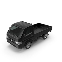 Suzuki Carry Truck Black PNG & PSD Images