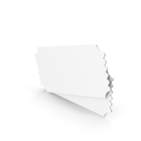 2 Tickets Clay PNG & PSD Images