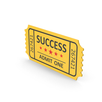 Ticket Success Color PNG & PSD Images