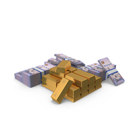 Gold Money 500 Riyalss Lots PNG & PSD Images