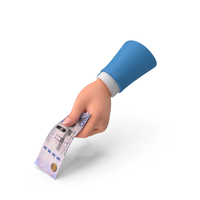 Left Hand Giving 500 Riyals Note PNG & PSD Images