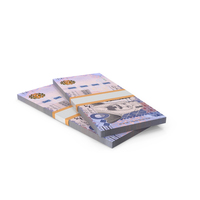 Two  Currency 500 Riyals Block PNG & PSD Images