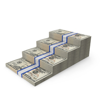 50 US Dollars Lot Money Steps PNG & PSD Images