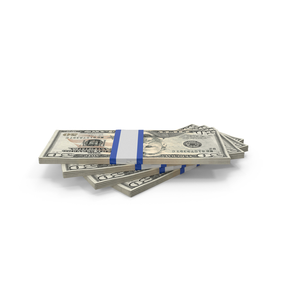 Four  Currency Lots 50 US Dollars Money PNG & PSD Images