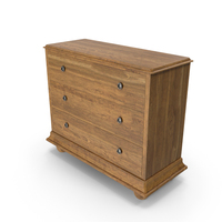 3 Drawer Dresser PNG & PSD Images